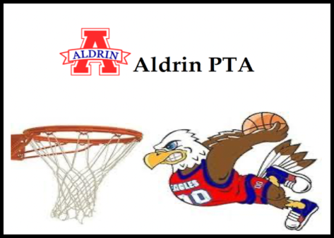 clipart of an eagle making a basket at the hoop