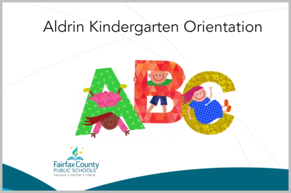 Aldrin Kindergarten Orientation ABC