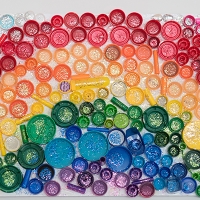 rainbow of gems