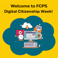 decoration -Welcome to FCPS Digital Citizenship Week! Clipart of digital tools